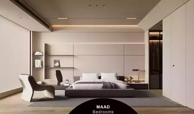 Bedroom interior 