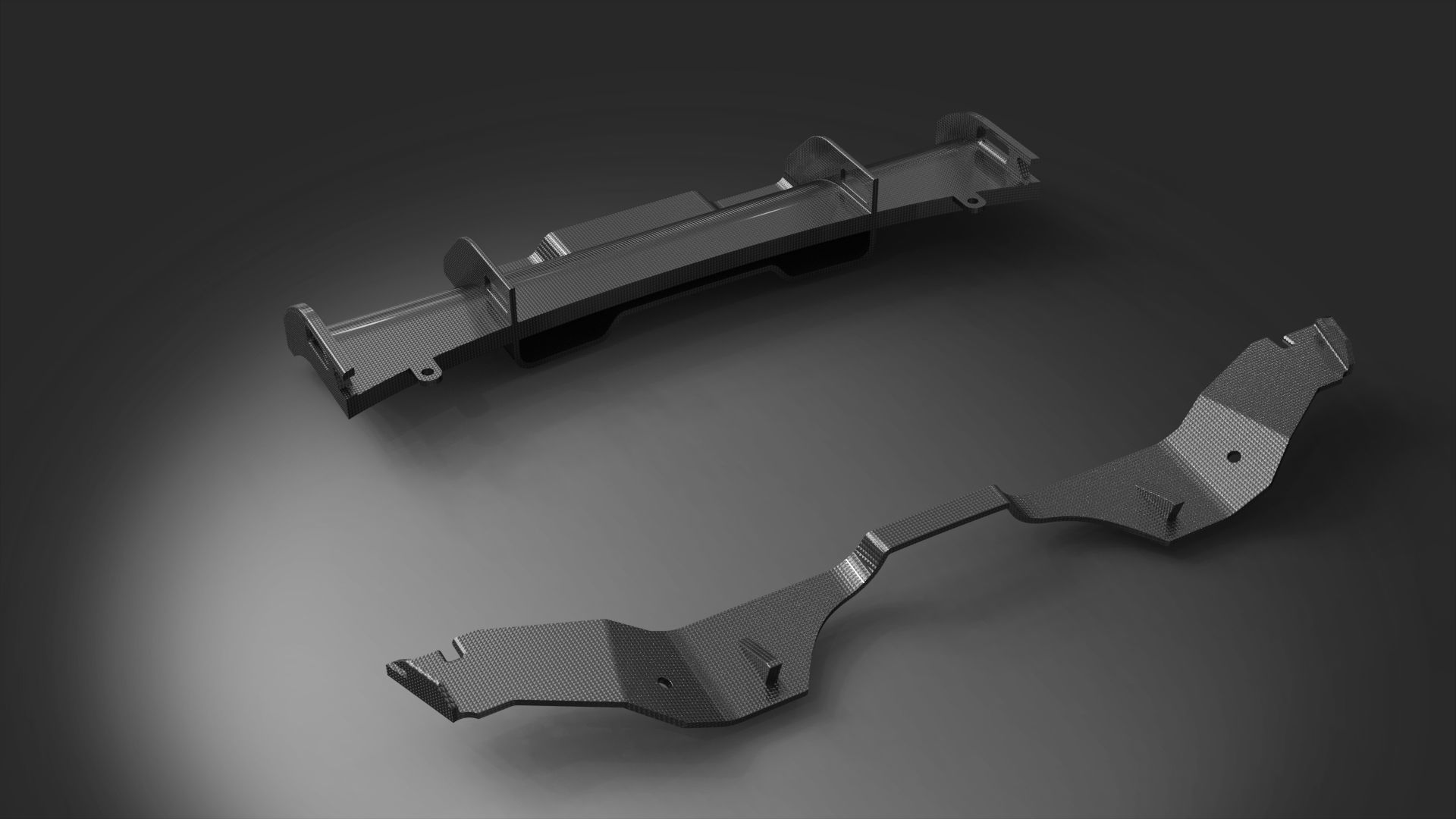 spoiler diffuser tuning auto moto 3D model_5