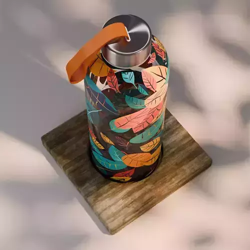 Branded water bottle with your logo