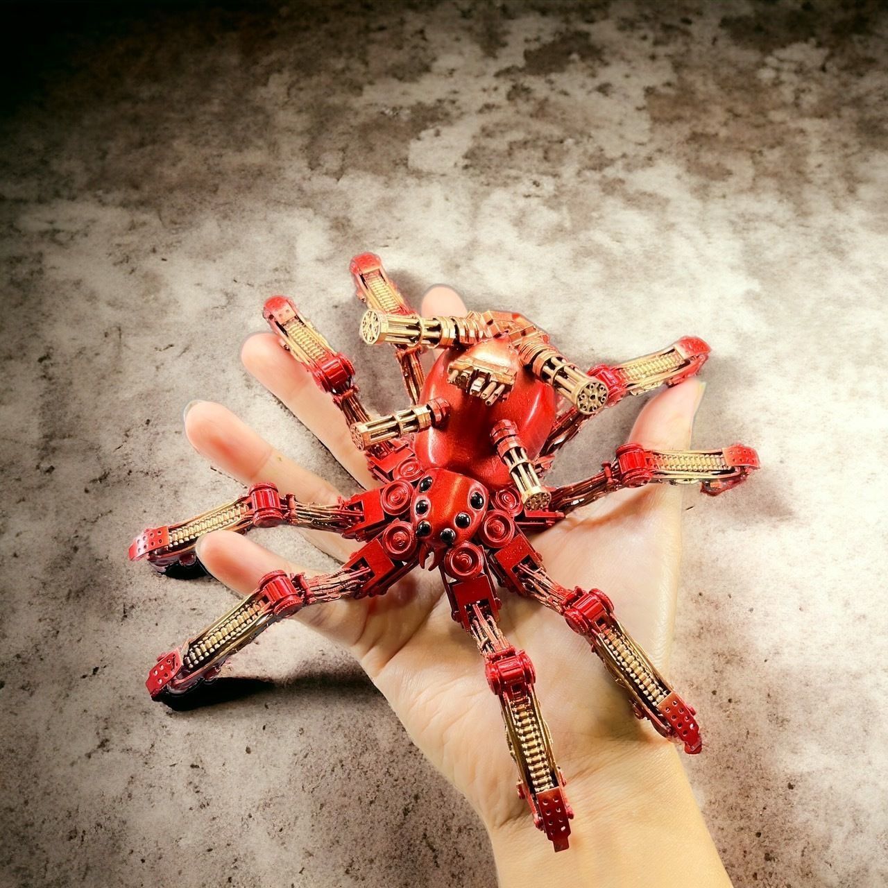 Machine spider 3D print model_1