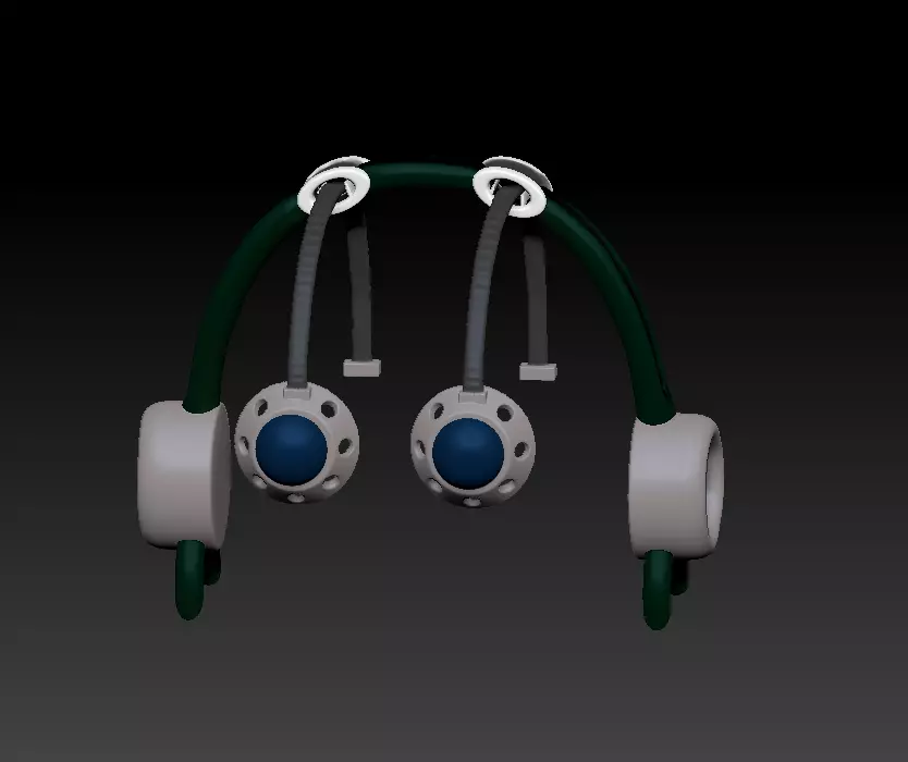 One Piece Usopp earphone 3D print model