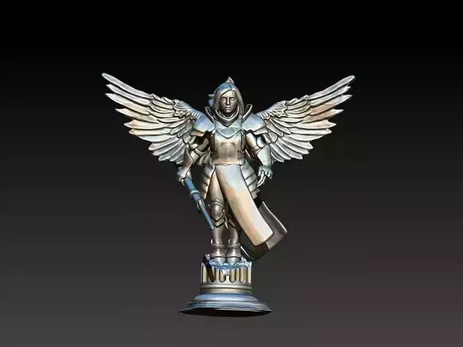 Archangel Helena 3D Model Sculpture 3D print model