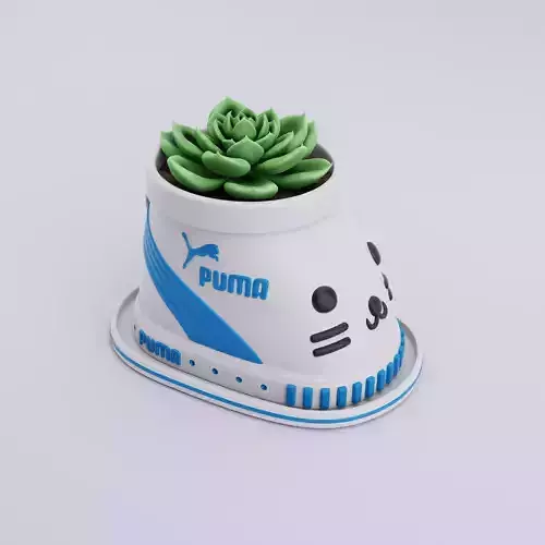 PUMA SHOE PLANTER - PUMA PEN HOLDER 3D print model