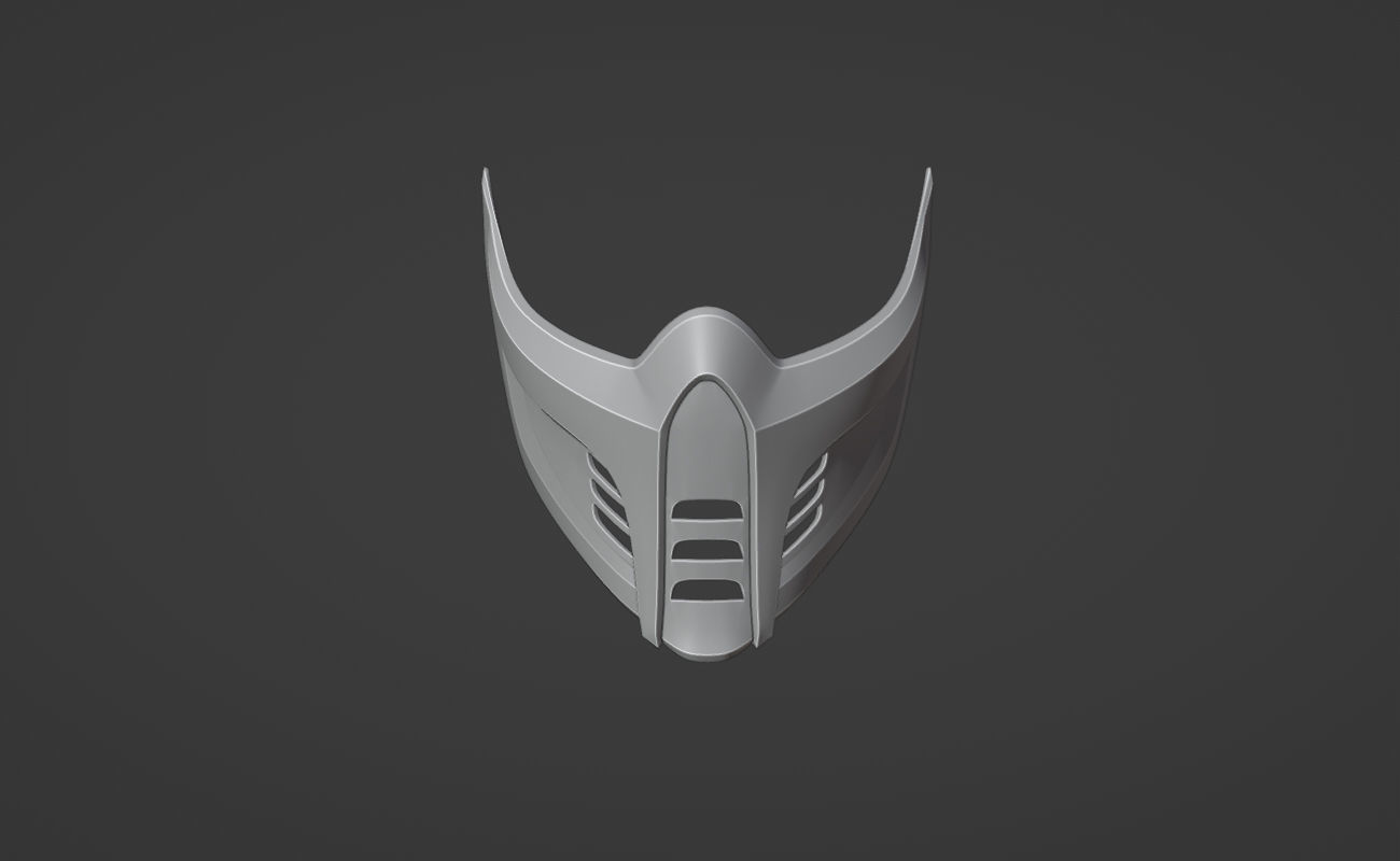 Sub Zero mask from Mortal Kombat 11 - Bombang Tayo 3D print model_15