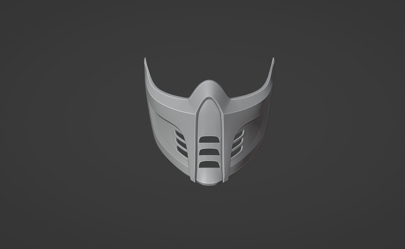 Sub Zero mask from Mortal Kombat 11 - Bombang Tayo 3D print model_9