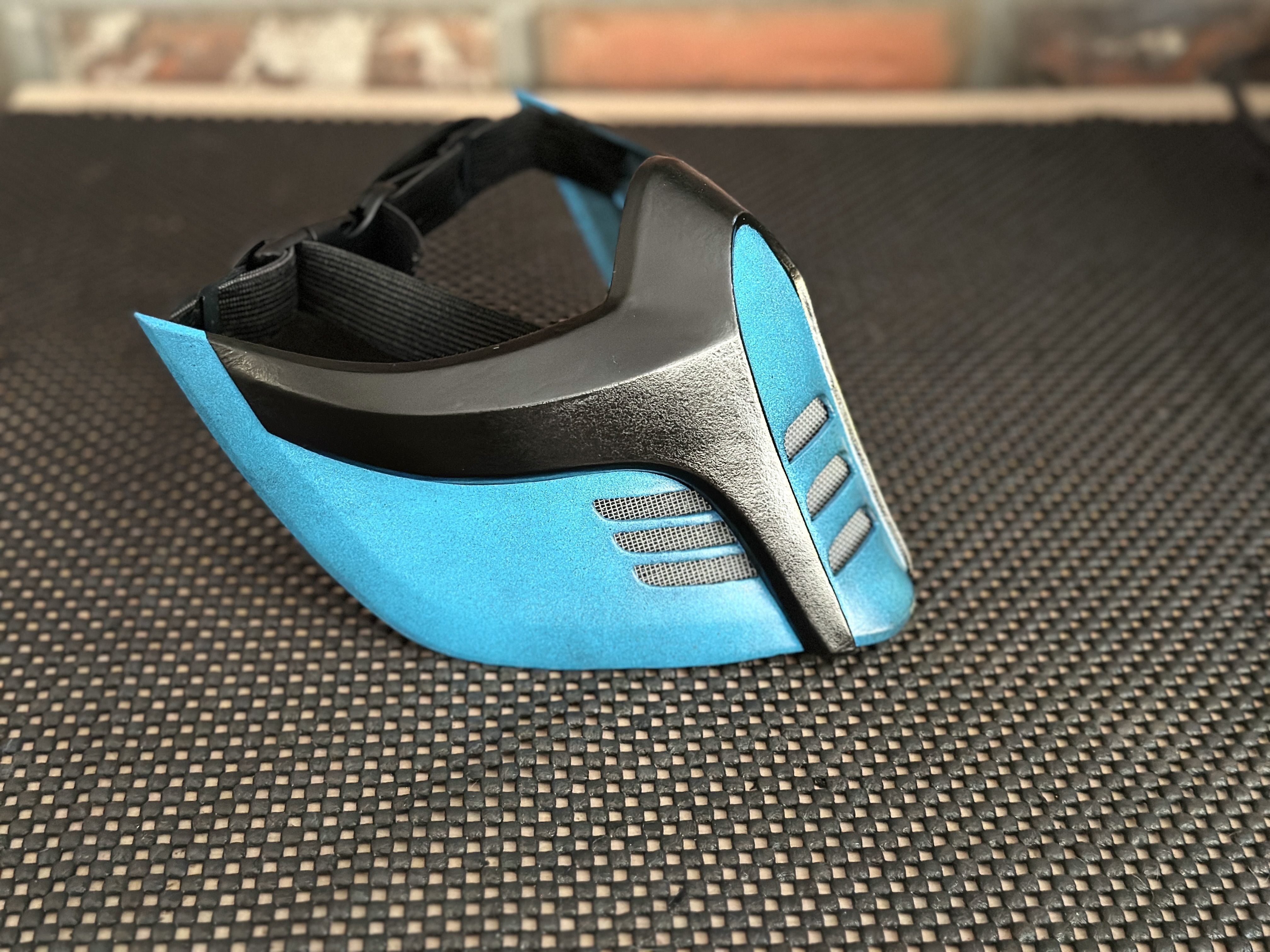 Sub Zero mask from Mortal Kombat 11 - Bombang Tayo 3D print model_18