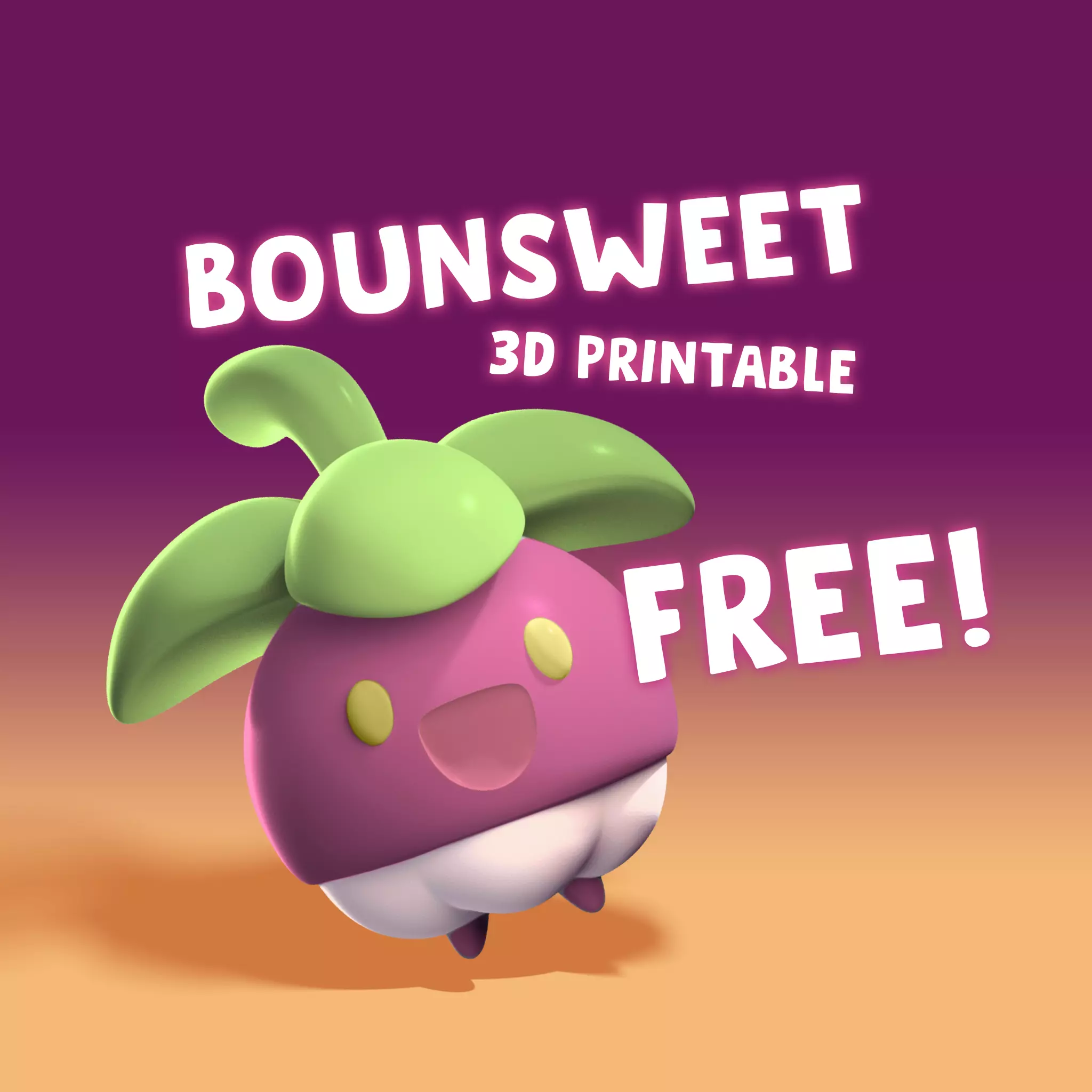 BOUNSWEET Free 3D print model