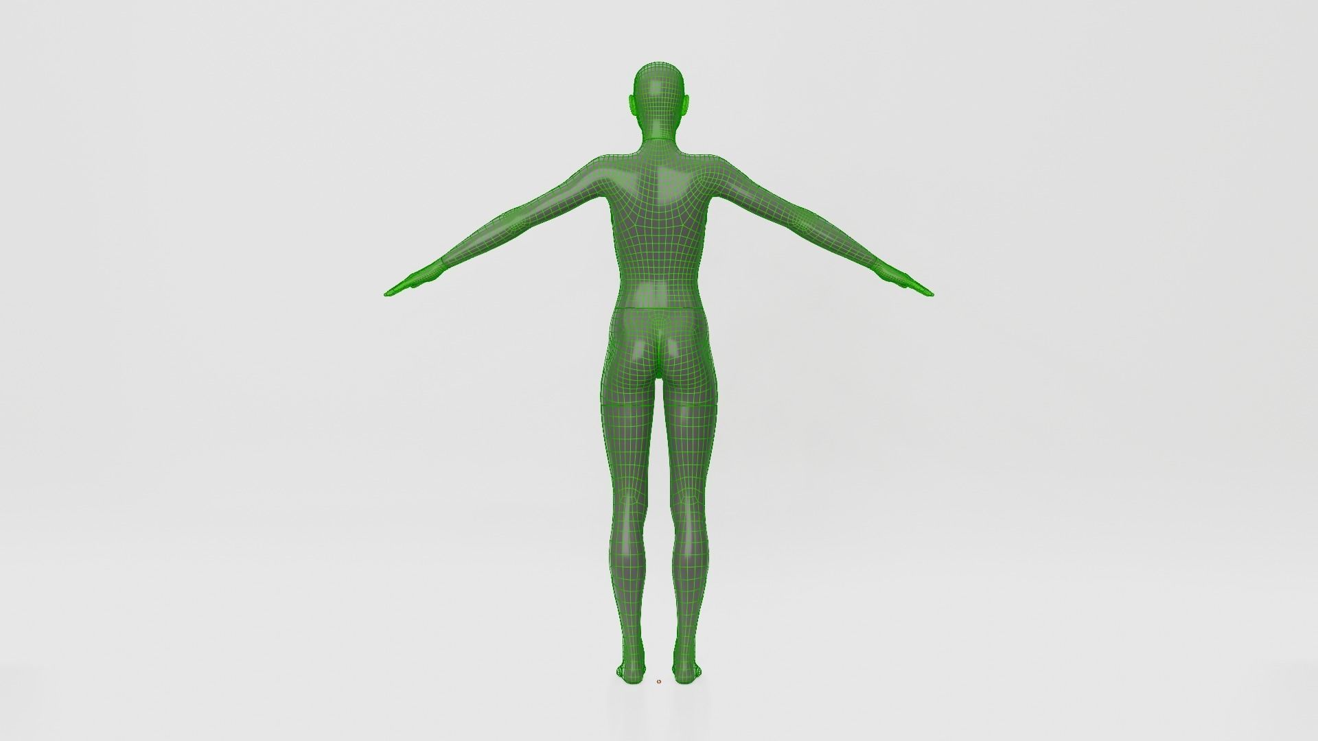 Female Mannequin 3D model_10