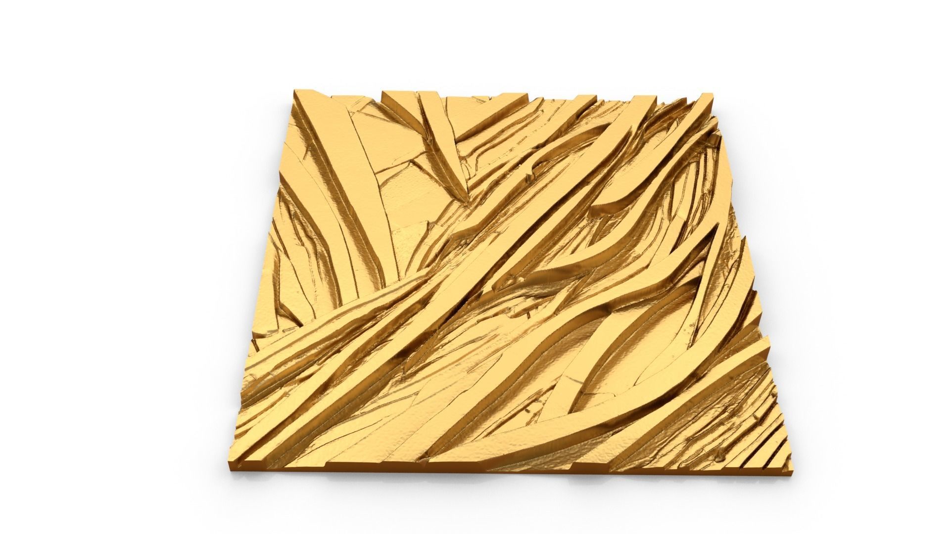 decor set ornament wall panel Printable 01 3D print model_3