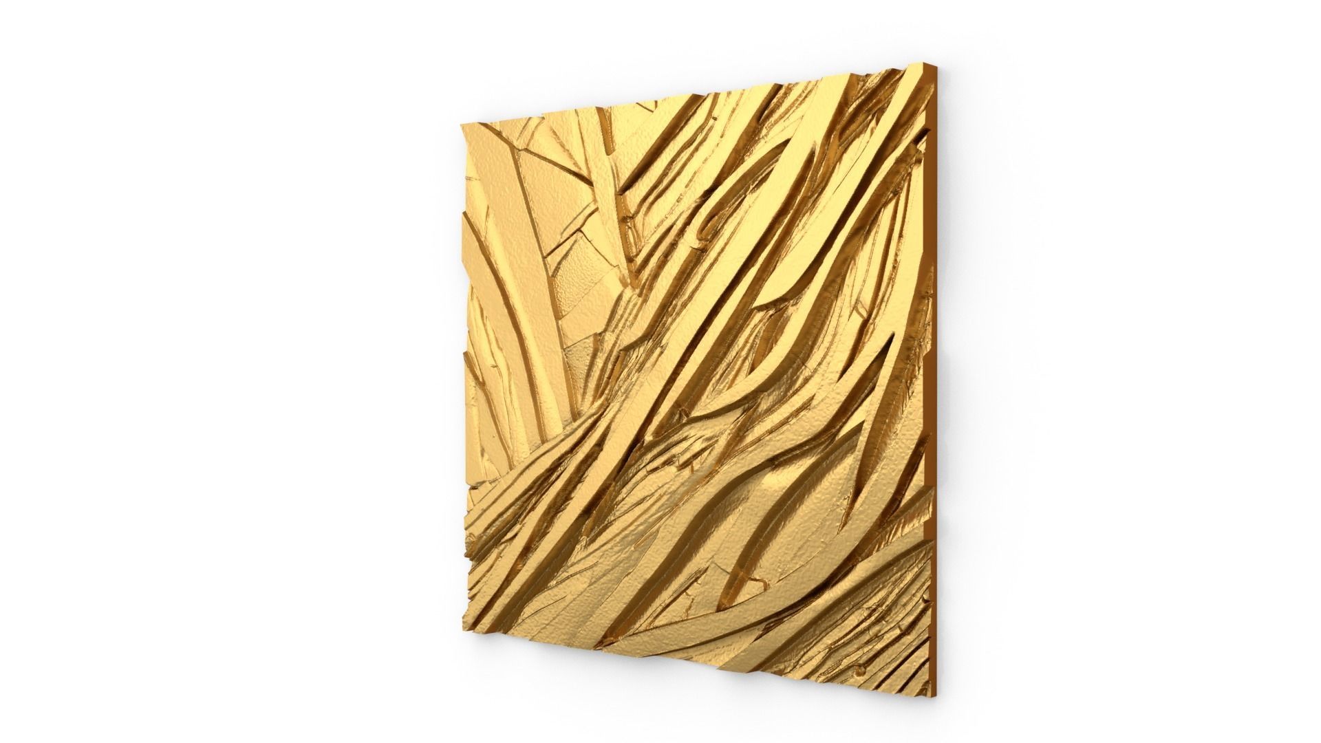 decor set ornament wall panel Printable 01 3D print model_2