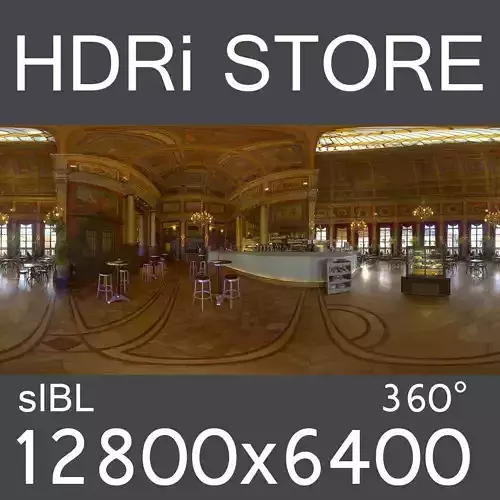 Bourla Foyer sIBL Free 3D model