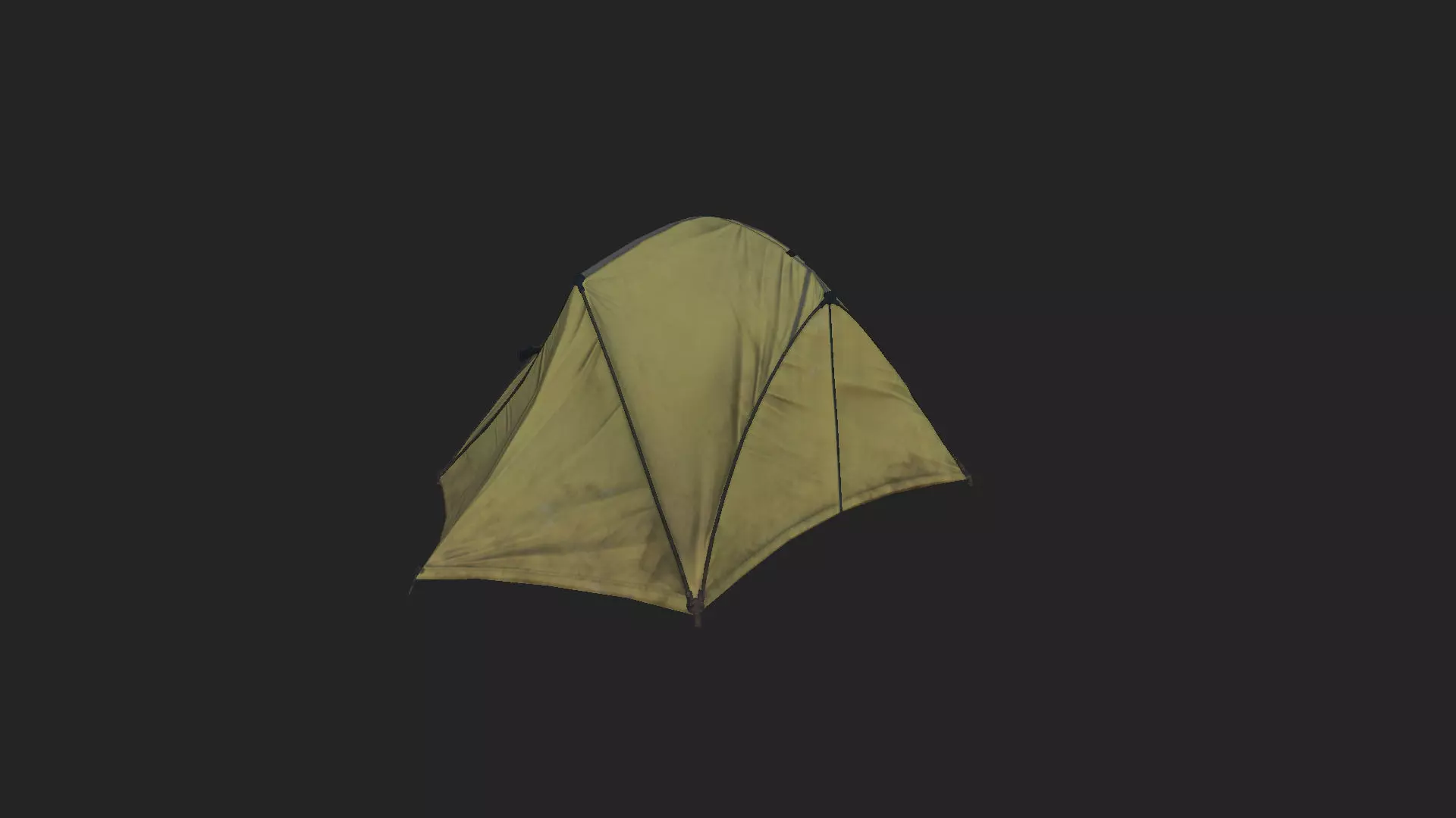 Tent 3D model 001 Low-poly 3D model_0