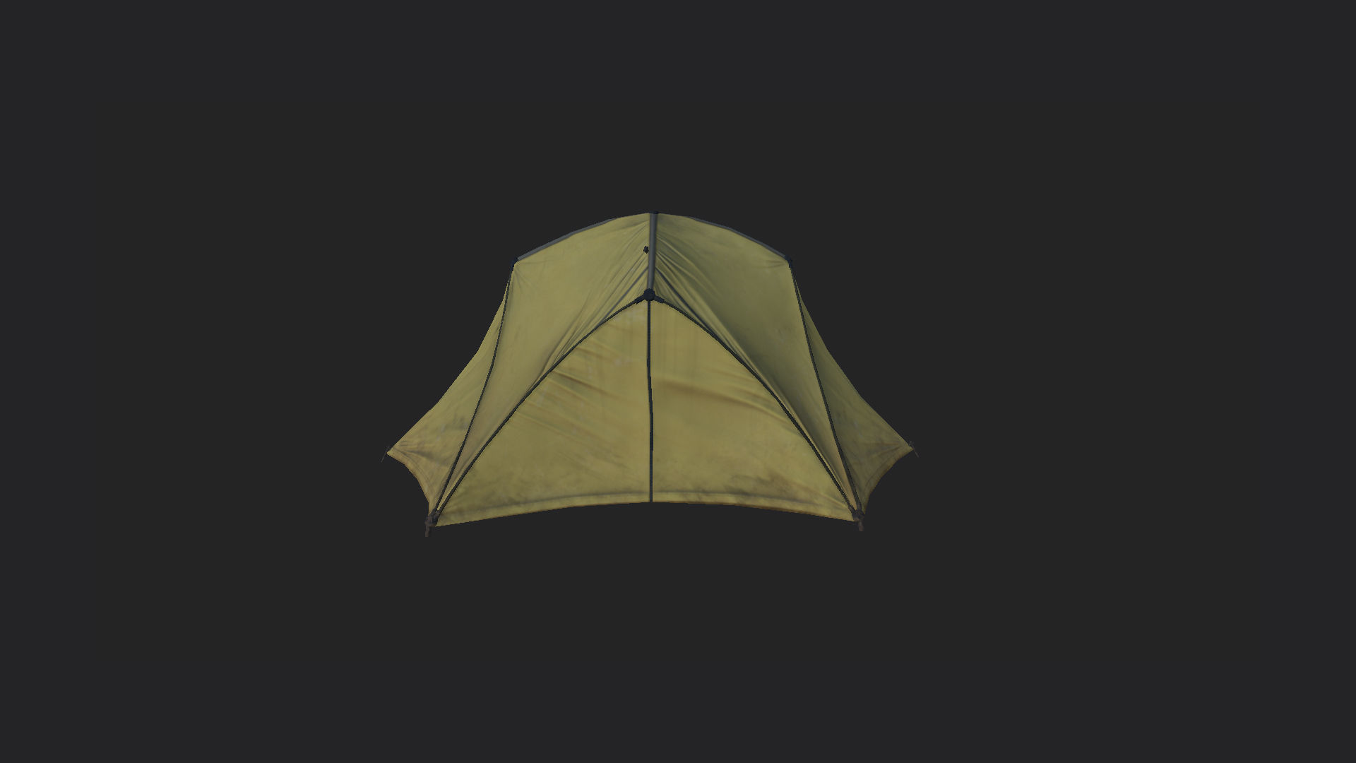 Tent 3D model 001 Low-poly 3D model_1