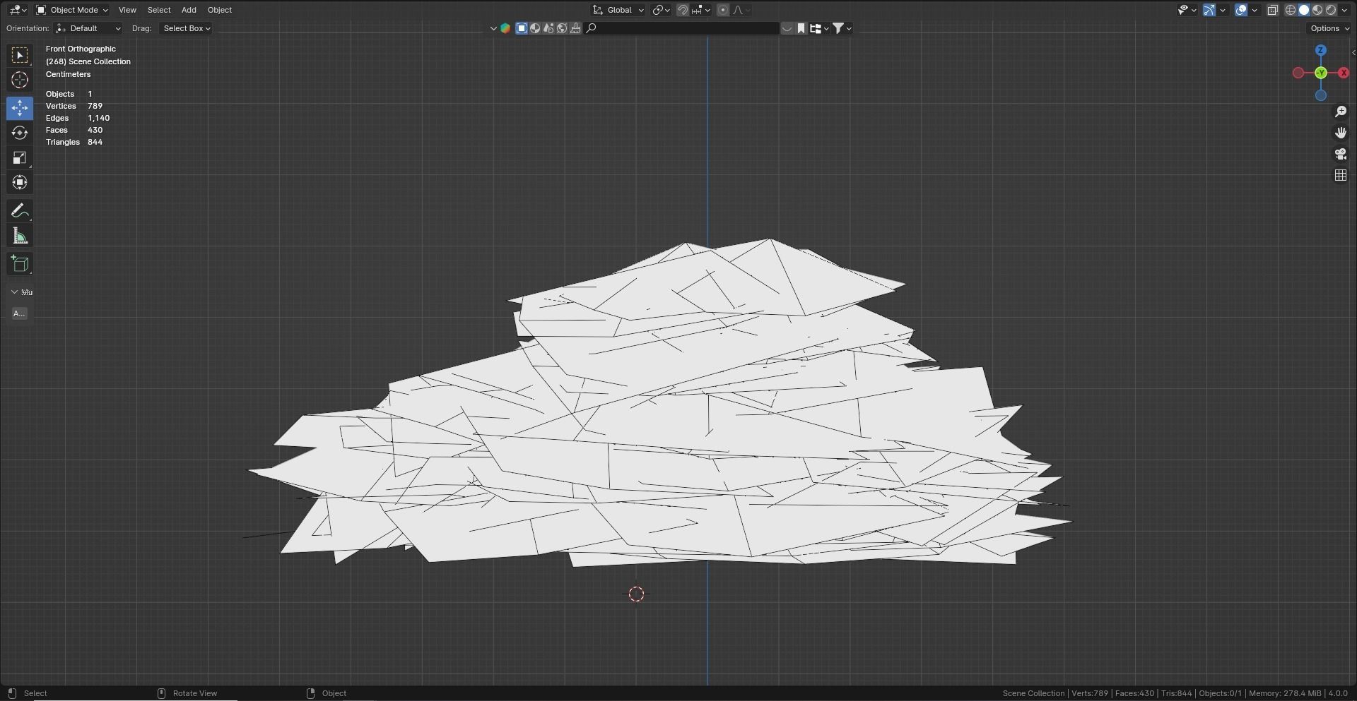 Low poly - Stylized Game Items - Bush Low-poly 3D model_4