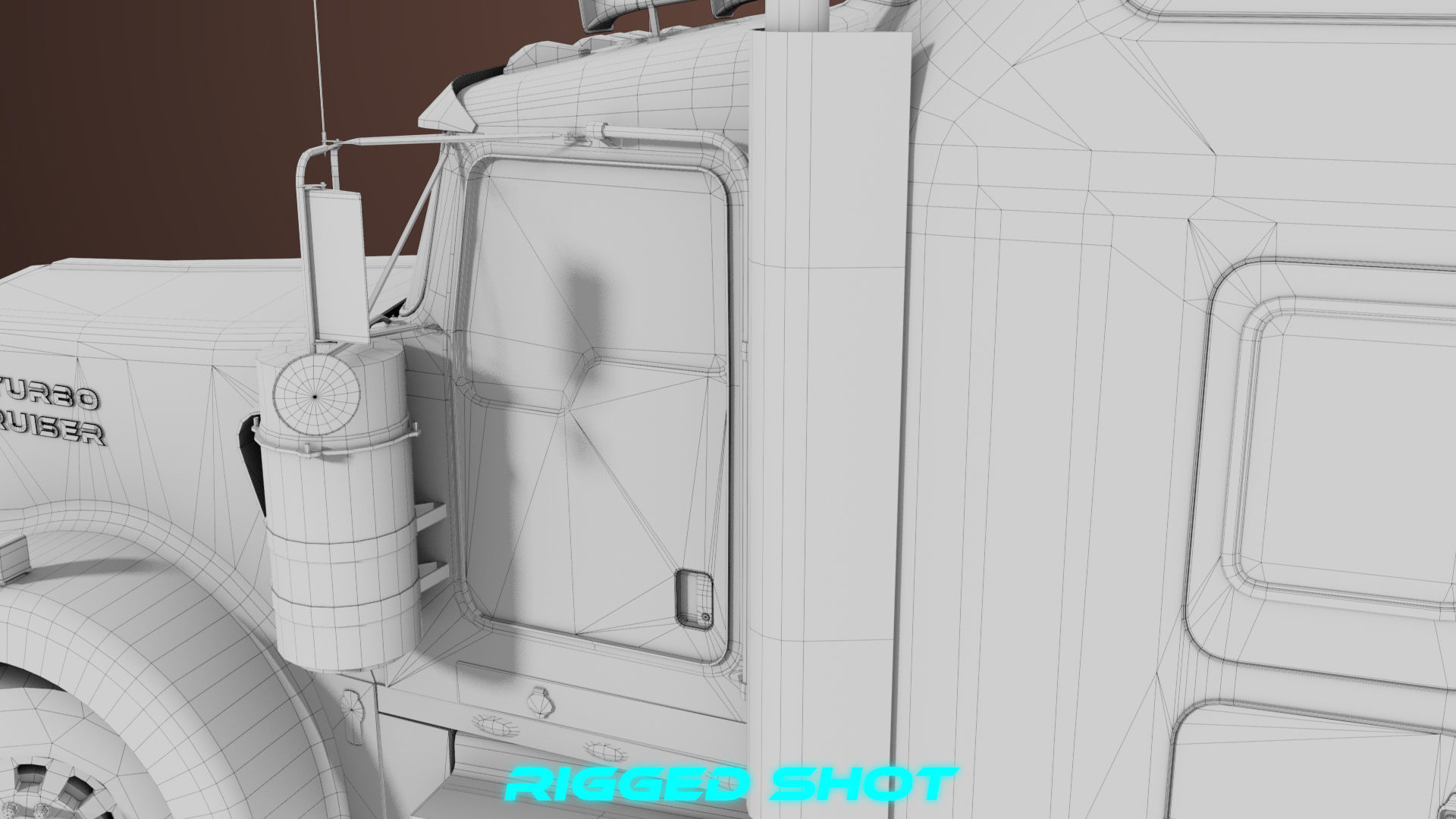 Heavy Truck 02 Chassis Old Dusty All PBR Unity UE Textures Low-poly 3D model_51