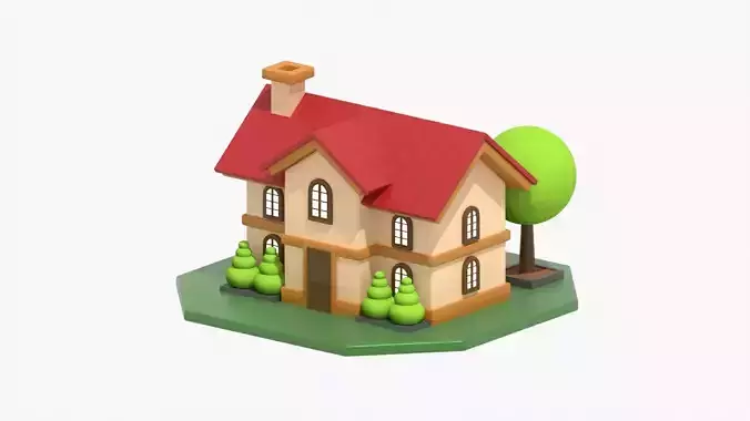 House 3D Illustration