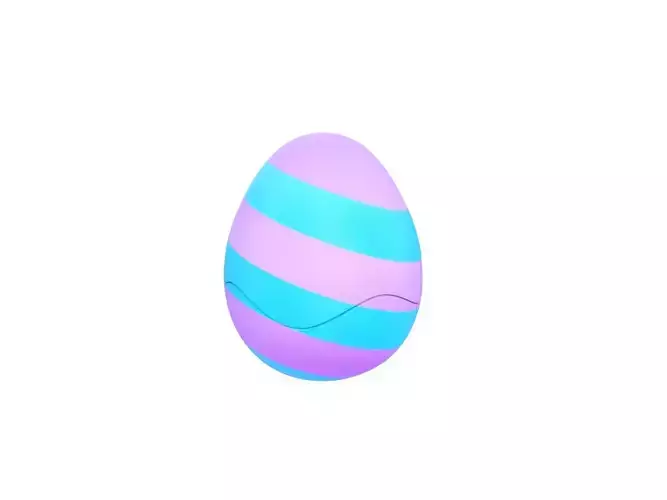 Prop299 Easter Egg 3D model