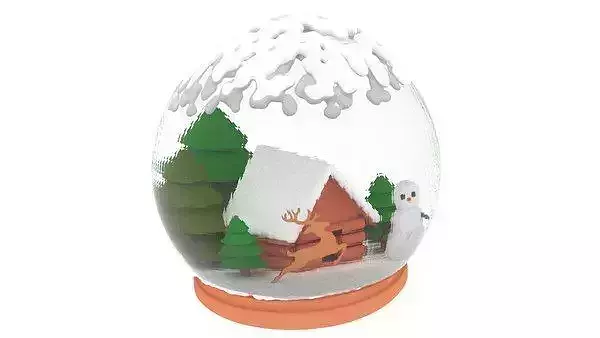 A 3d crystal ball 