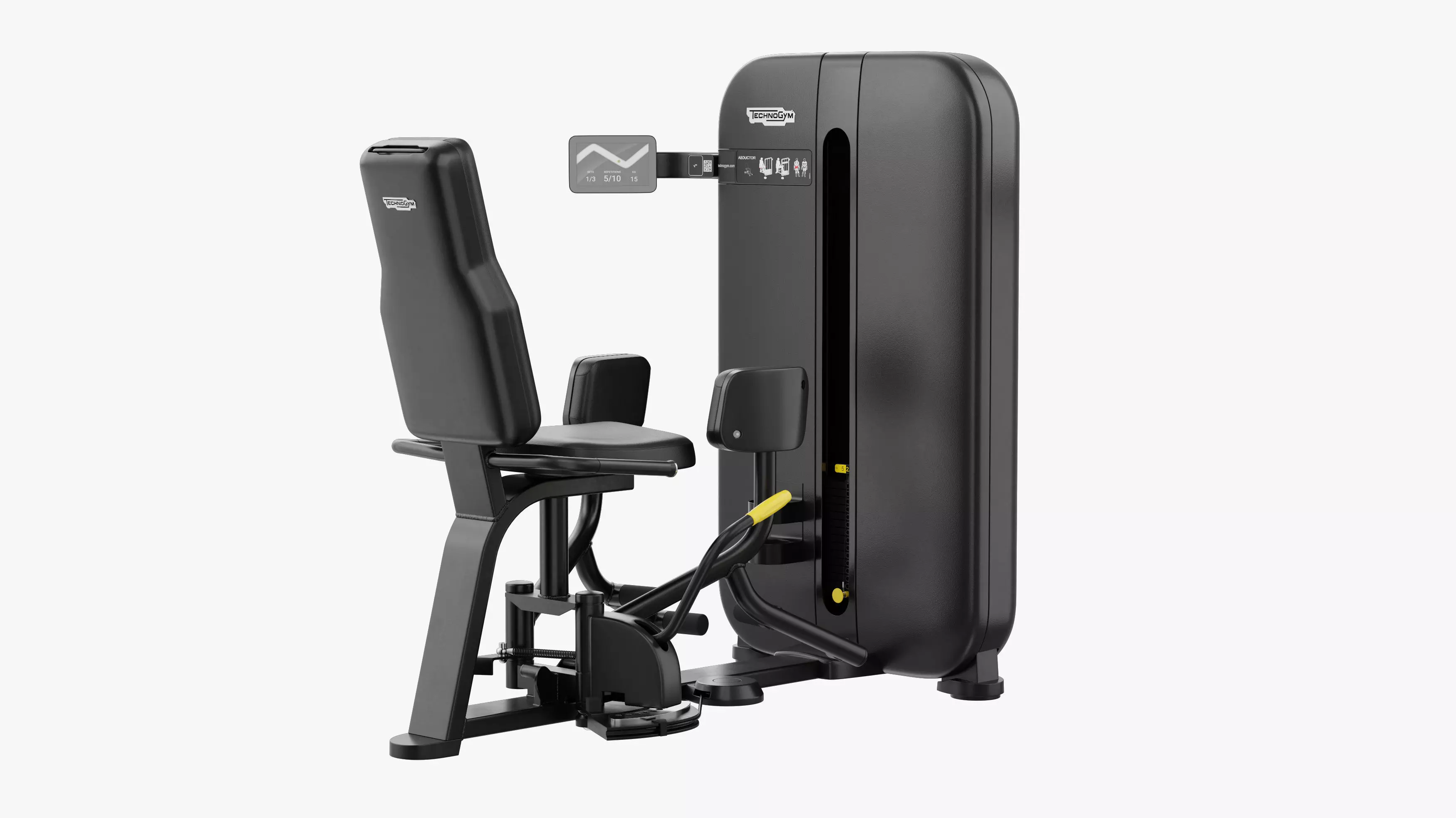 Technogym Artis Abductor 3D model_0