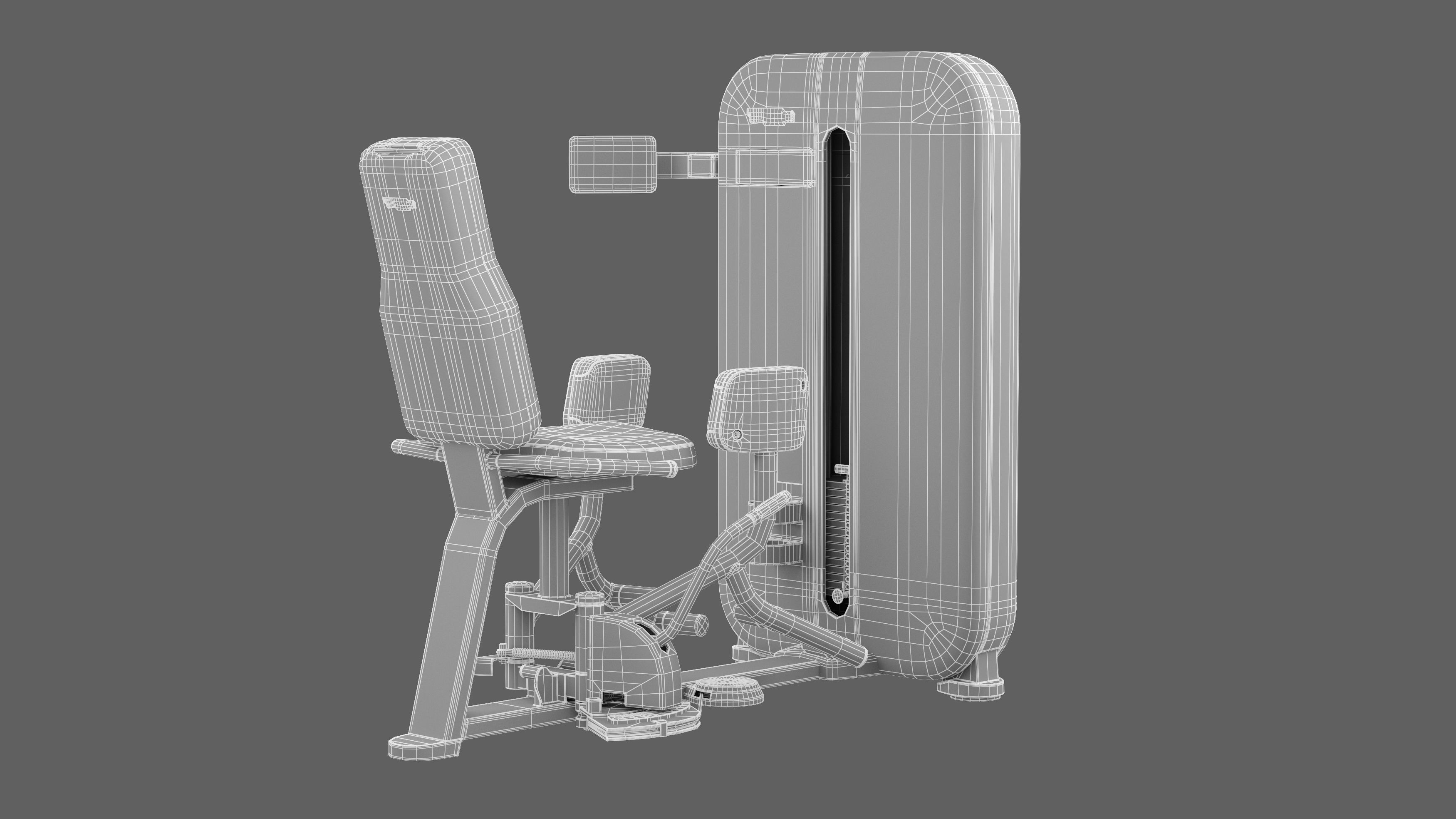 Technogym Artis Abductor 3D model_6