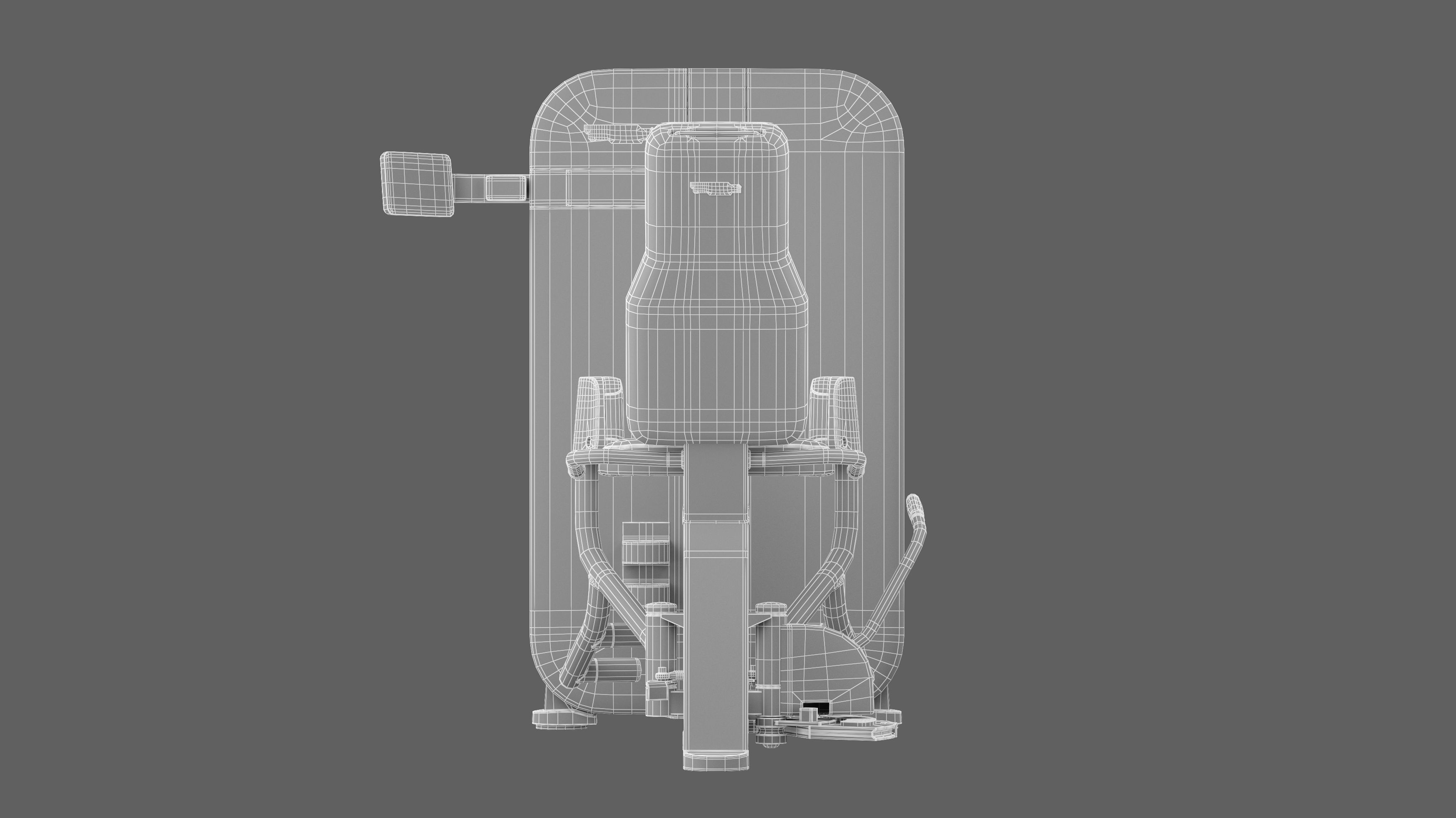 Technogym Artis Abductor 3D model_7
