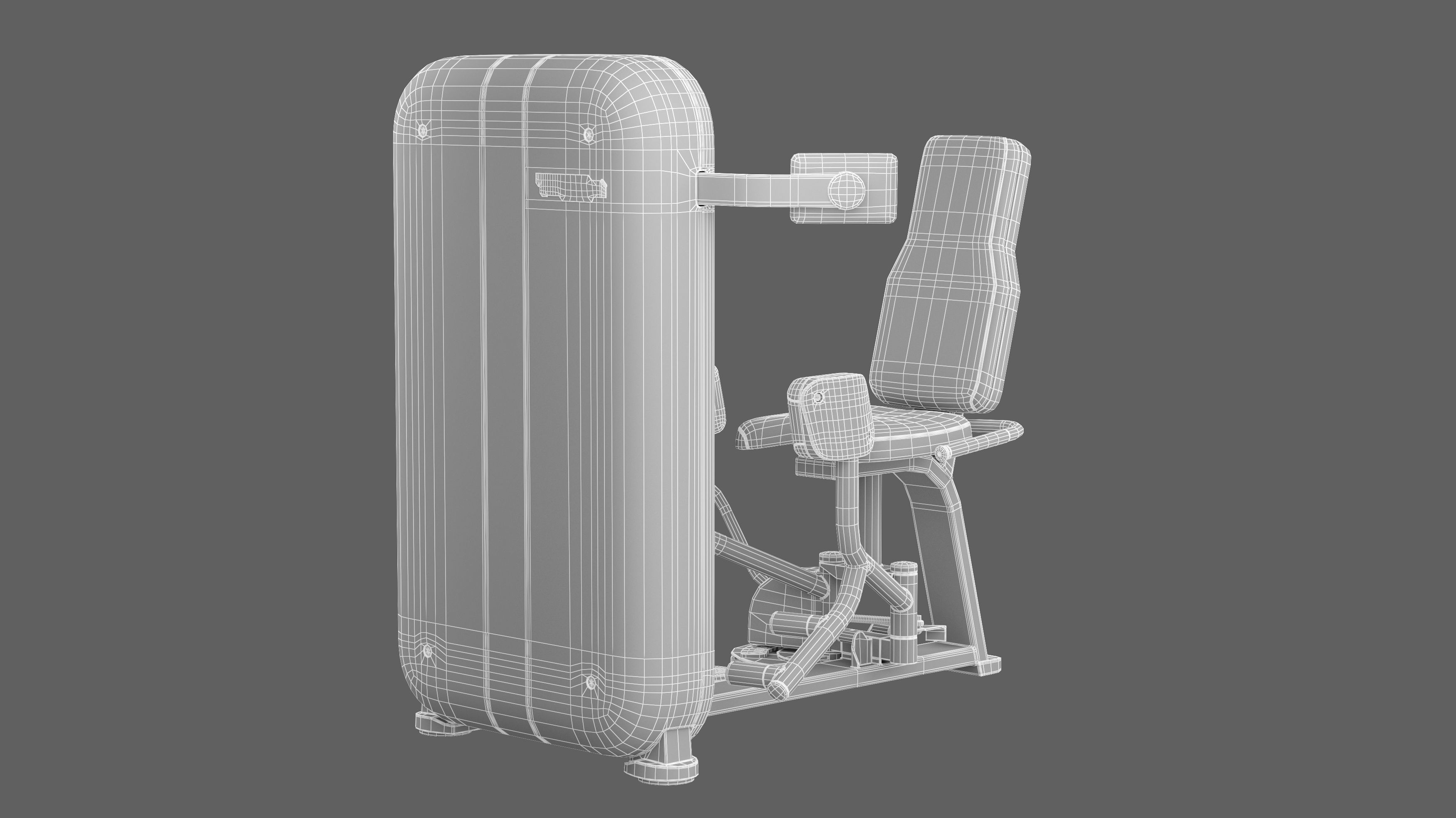 Technogym Artis Abductor 3D model_8