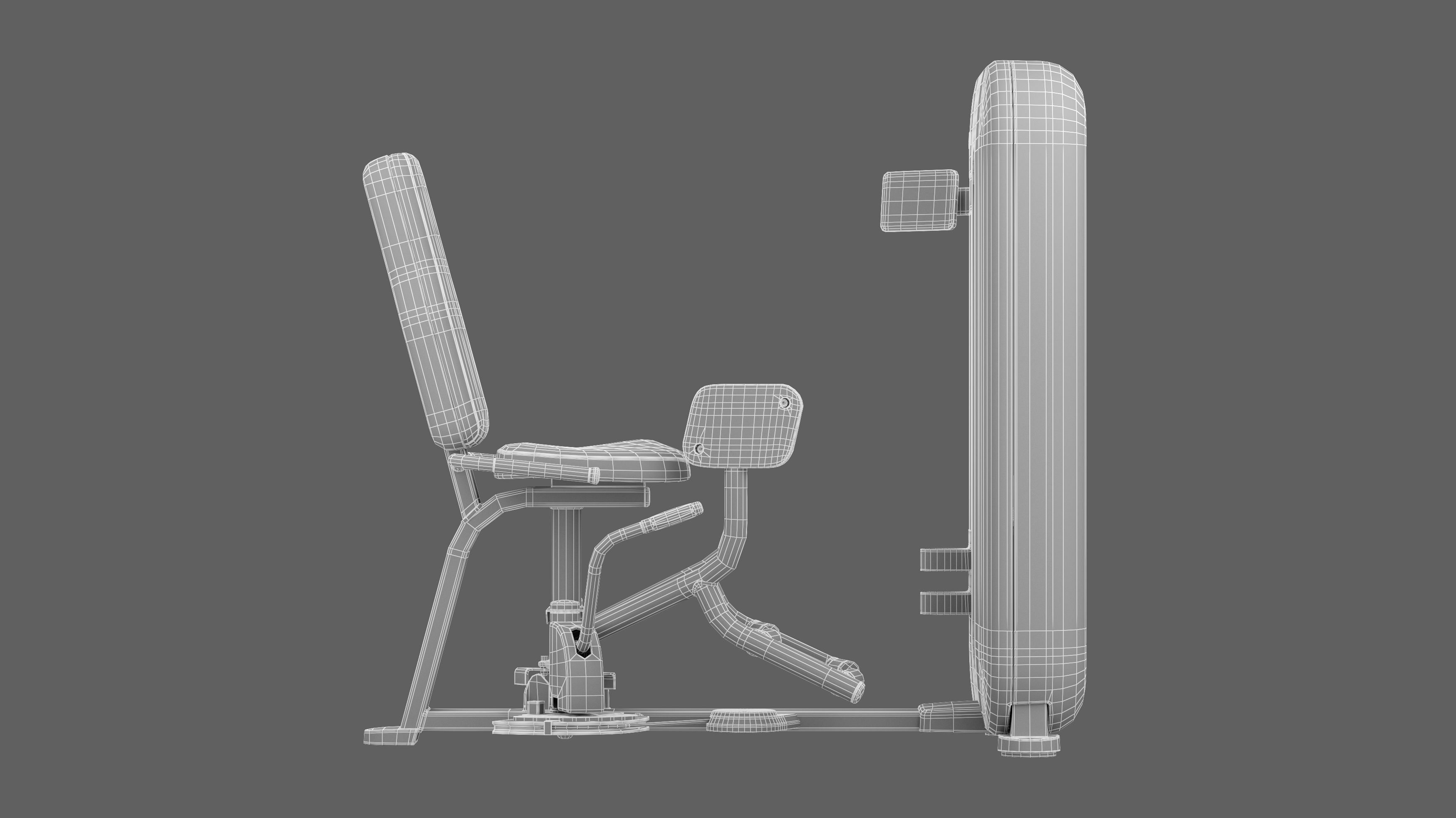 Technogym Artis Abductor 3D model_11