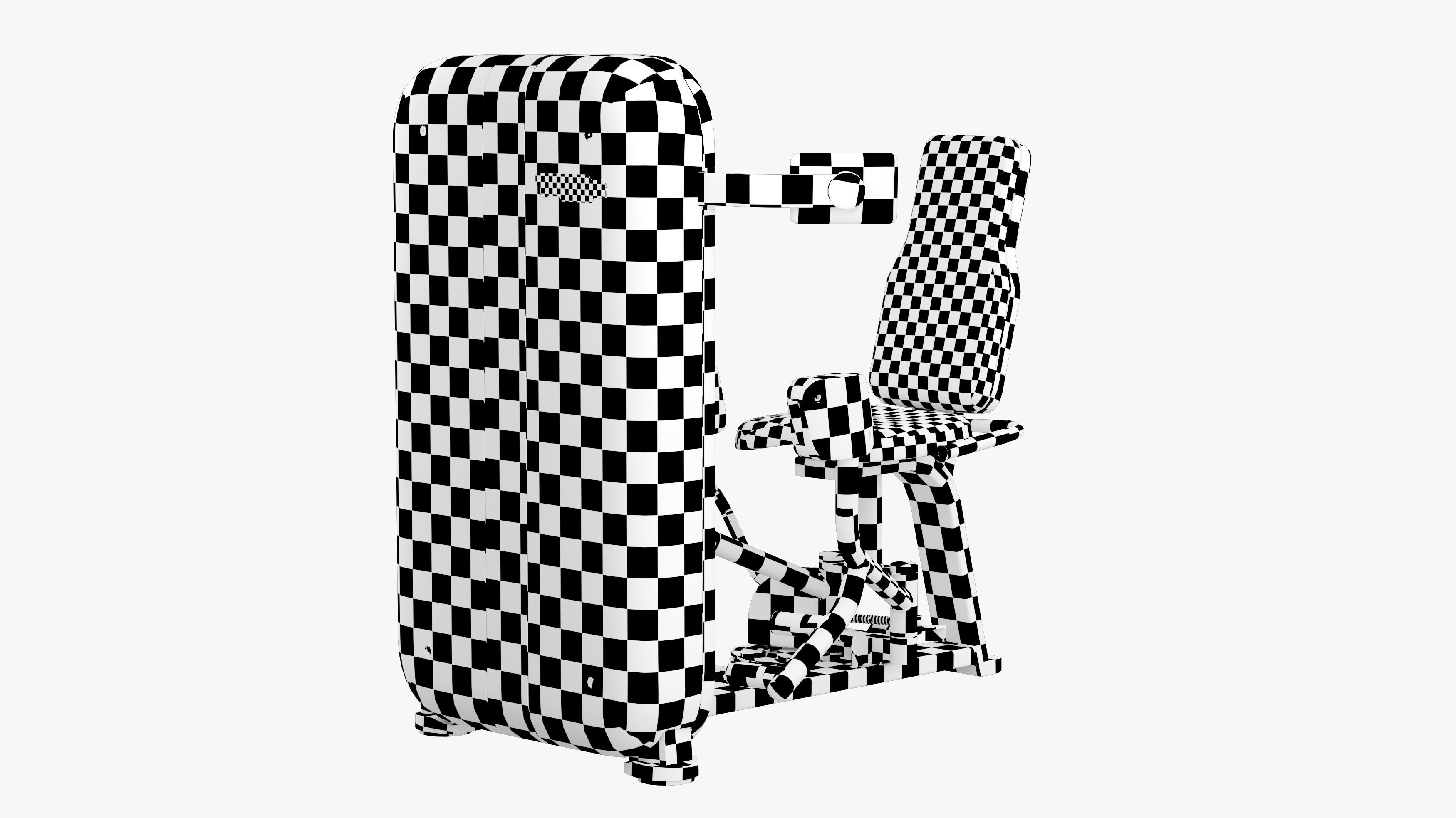 Technogym Artis Abductor 3D model_13