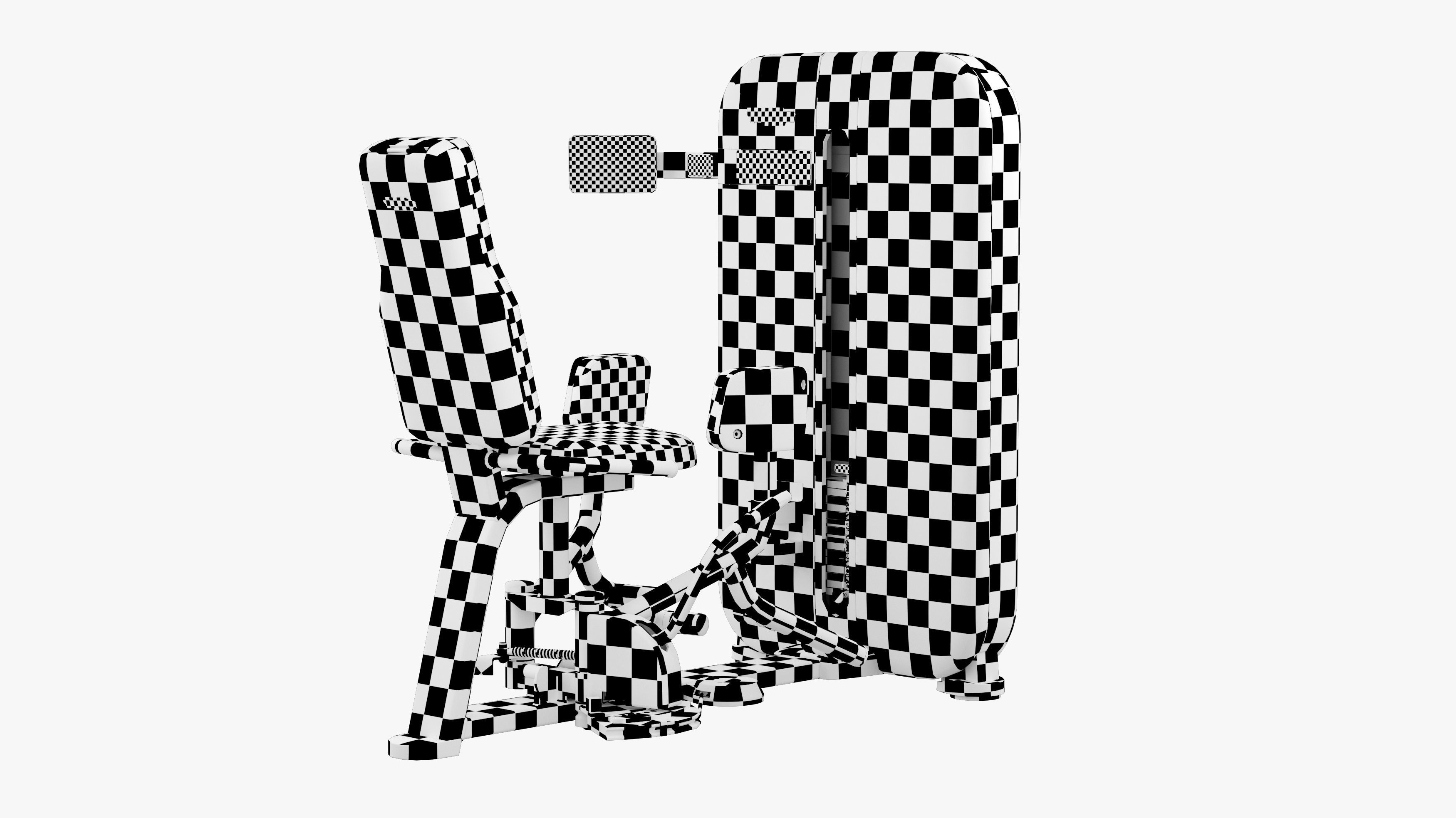 Technogym Artis Abductor 3D model_12