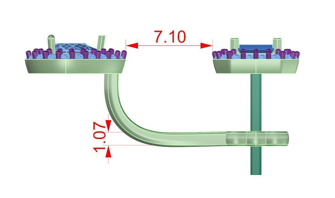 MY TWIN TOI and MOI messika earring 3D print model_4