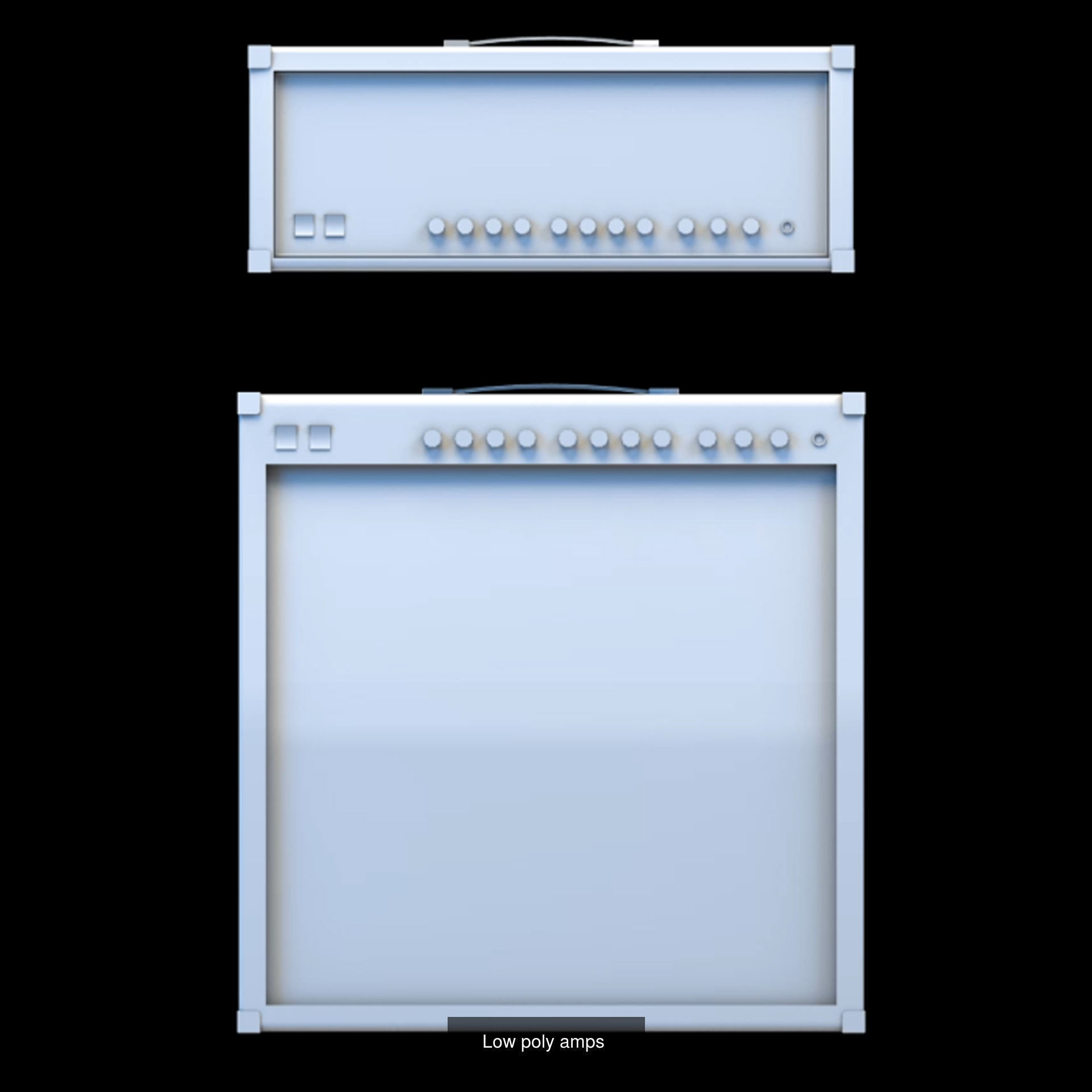 Low poly game ready props 3D Model Collection_3