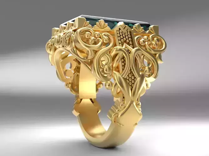 jewel ring 3D print model
