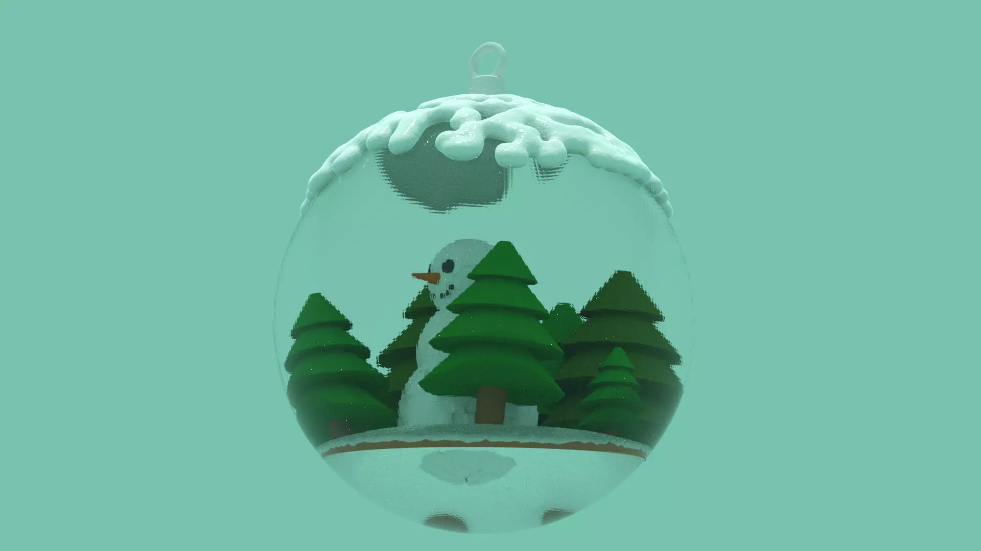 Christmas tree toy  3D model_0