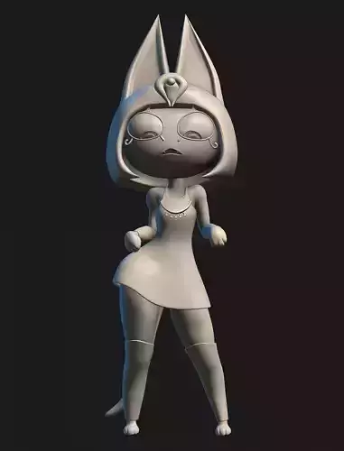 Ankha Zone Alpha version 3D print model