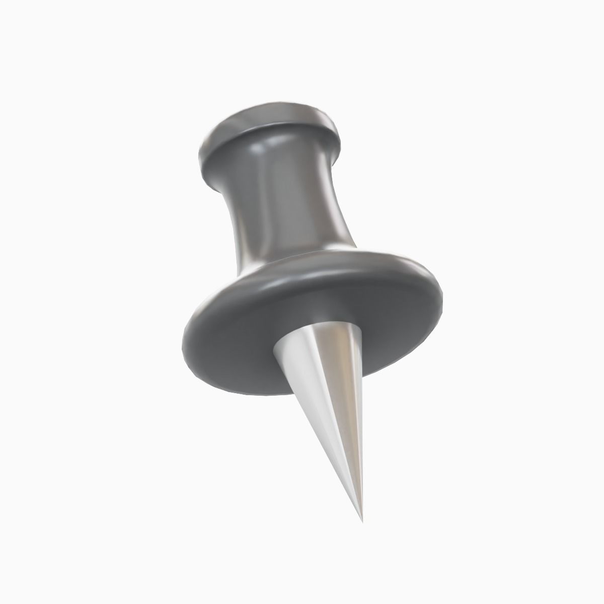 Pushpin 05 Low-poly 3D model_6