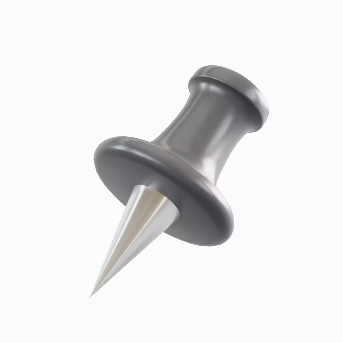 Pushpin 05 Low-poly 3D model_0