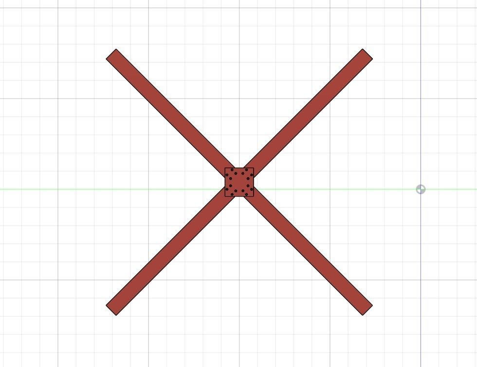 Modelling H-Column Cross for Scratch Building 3D print model_2