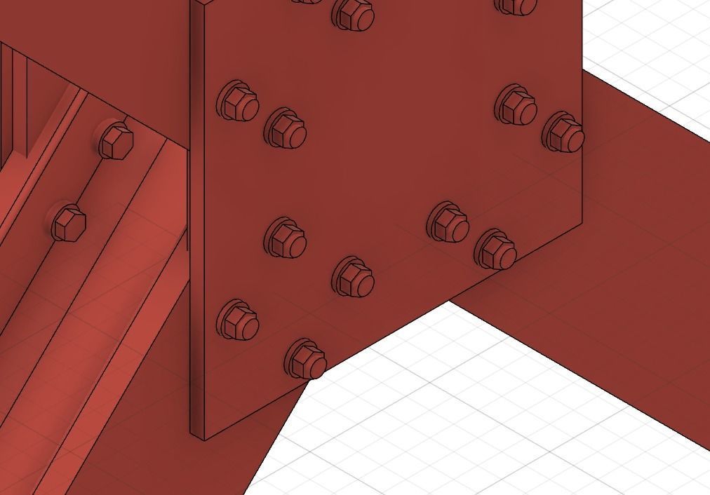 Modelling H-Column Cross for Scratch Building 3D print model_5