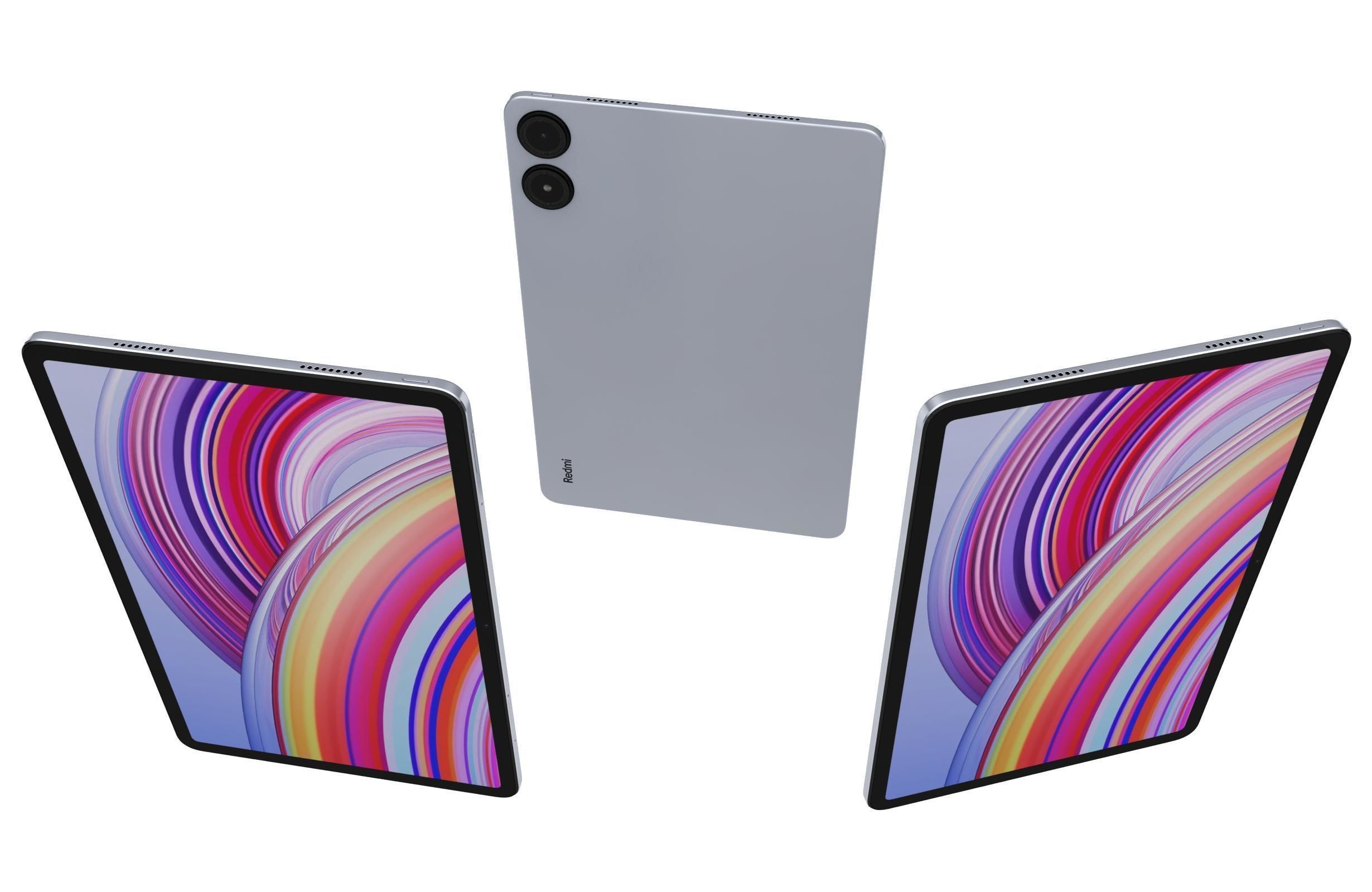 Xiaomi Redmi Pad Pro Ocean Blue 3D model_1