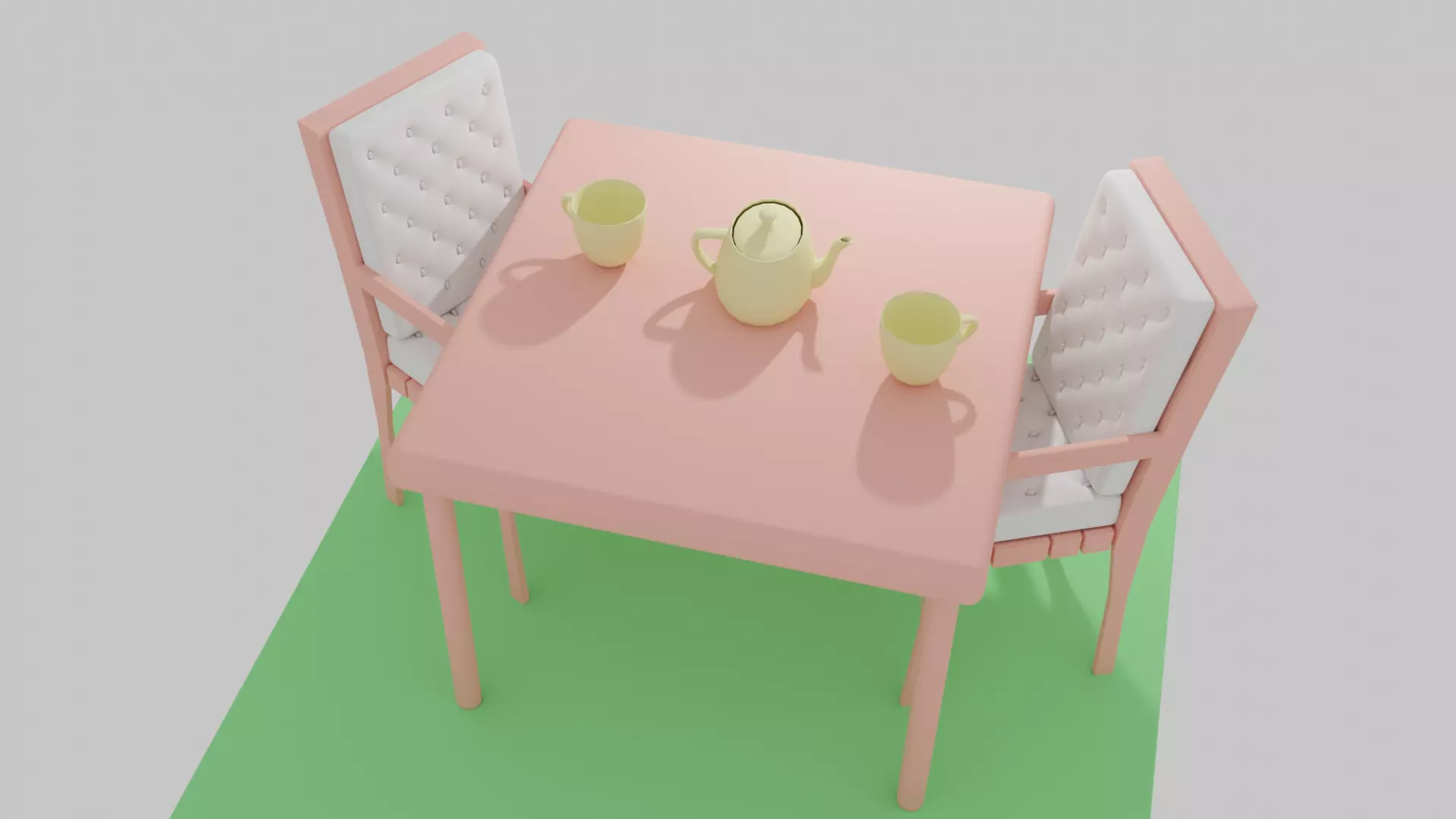 Dining Set Free 3D model