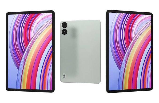 Xiaomi Redmi Pad Pro Mint Green 3D model