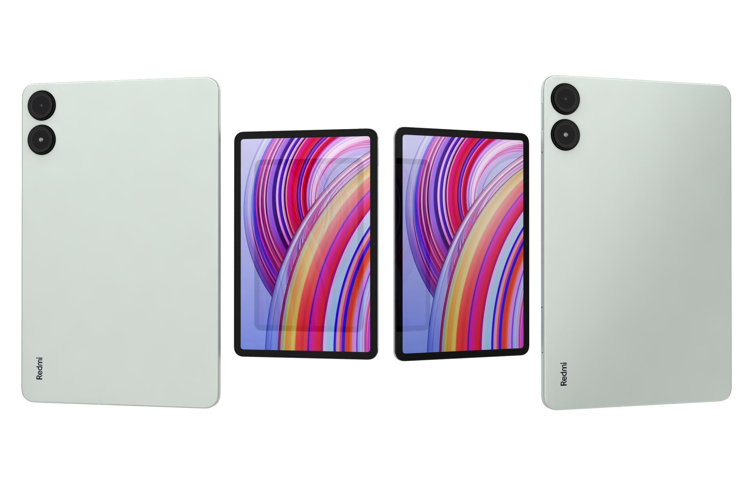 Xiaomi Redmi Pad Pro Mint Green 3D model_3