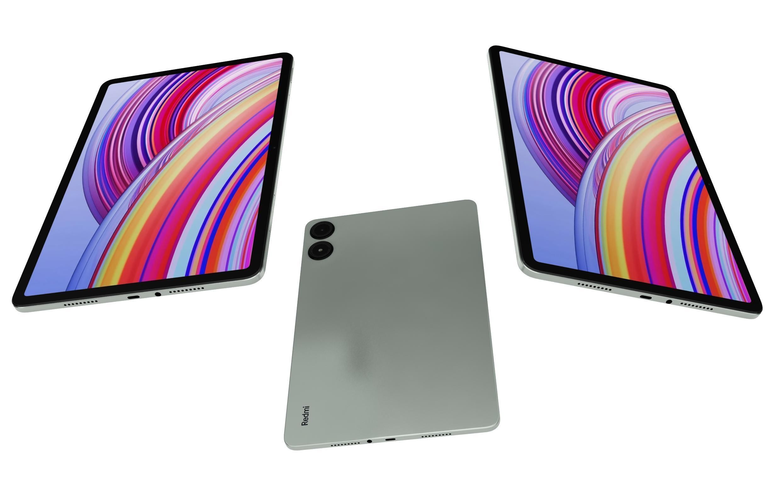 Xiaomi Redmi Pad Pro Mint Green 3D model_2