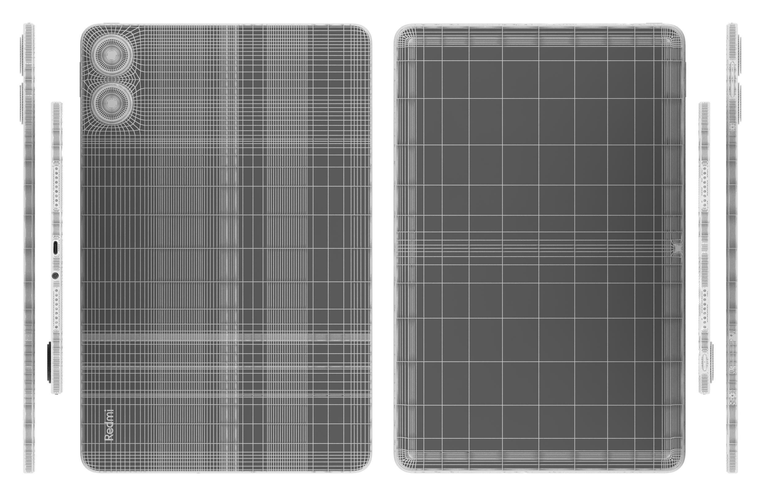 Xiaomi Redmi Pad Pro White 3D model_17