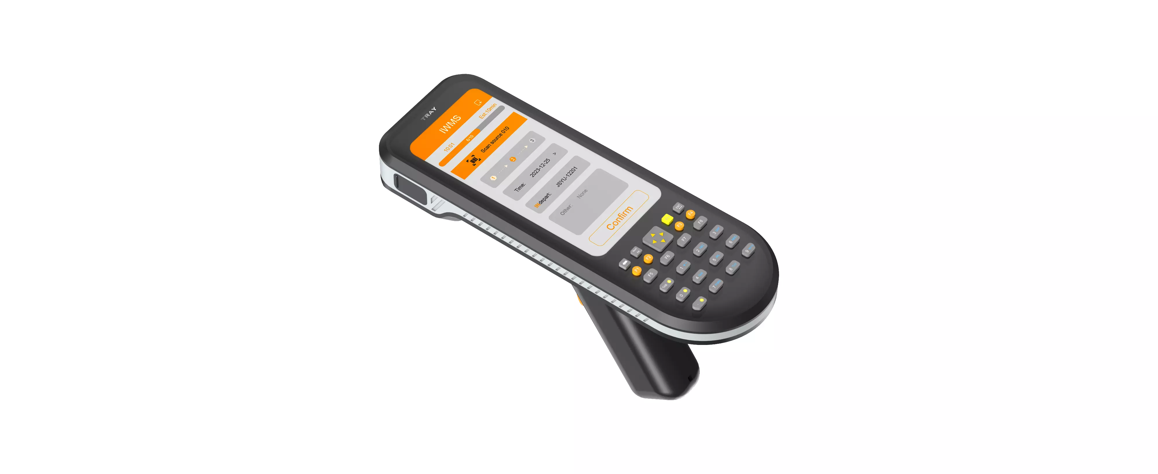 Barcode scanner 3D print model_0