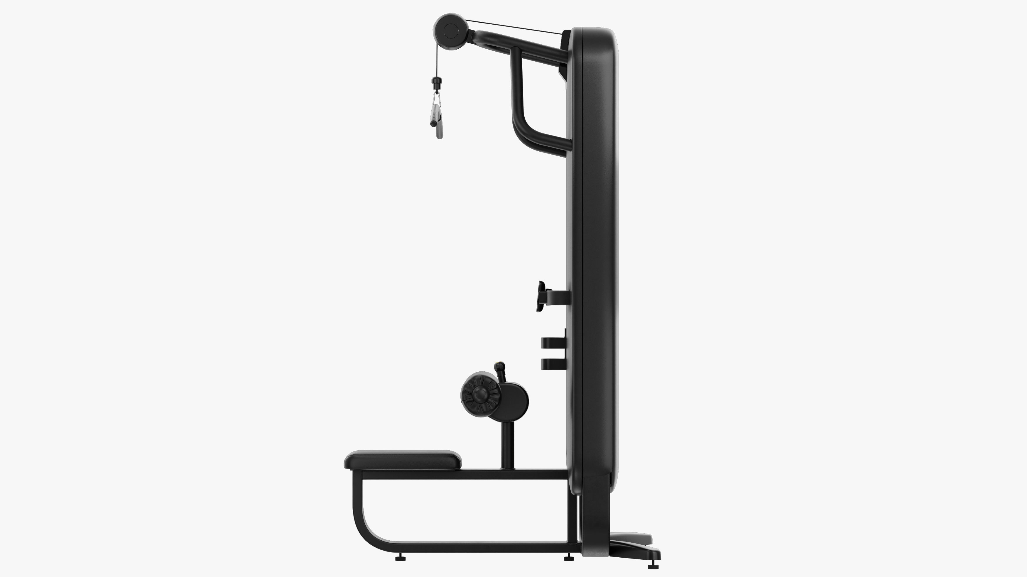 Technogym Artis Lat Machine 3D model_4