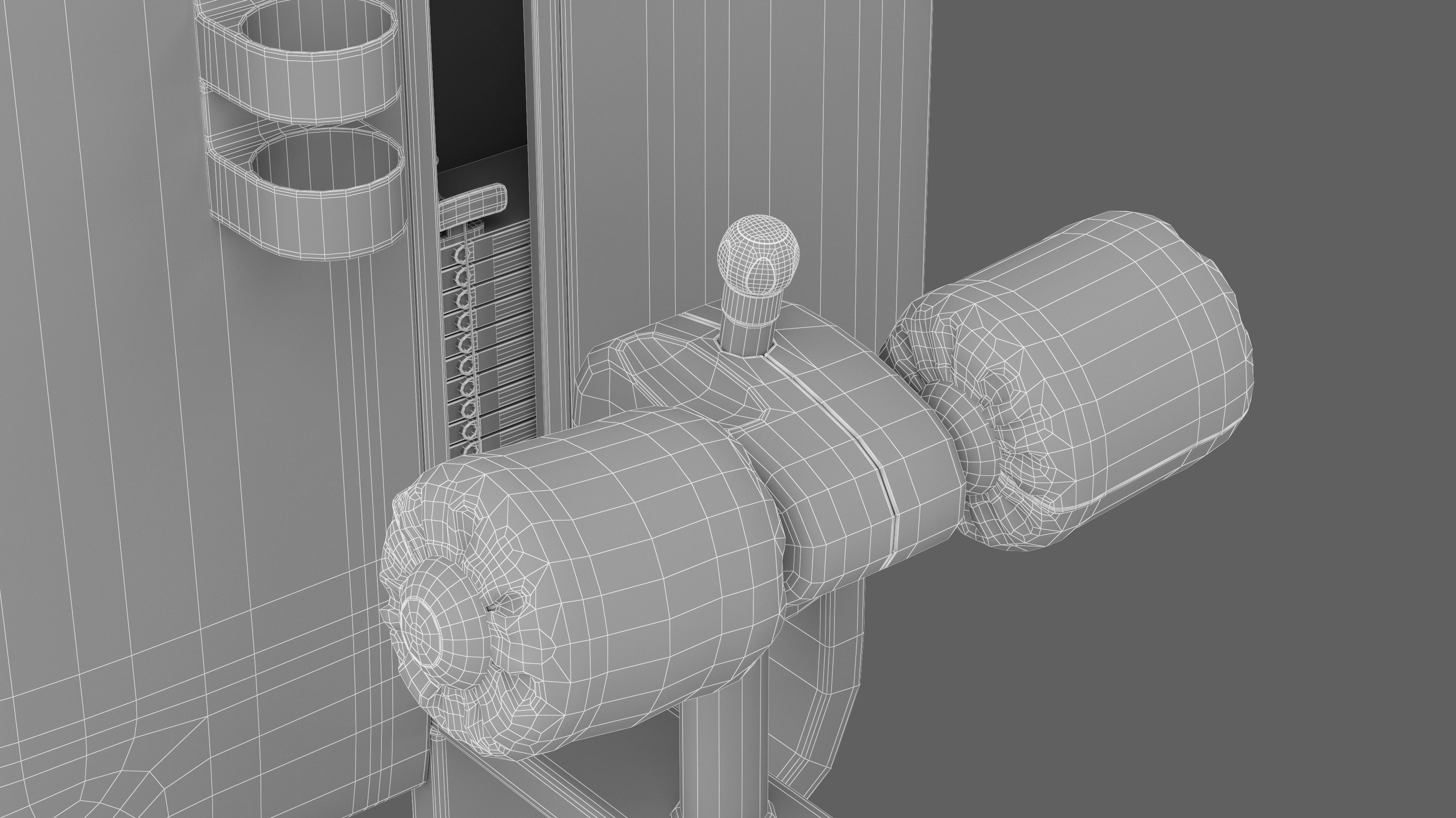 Technogym Artis Lat Machine 3D model_12