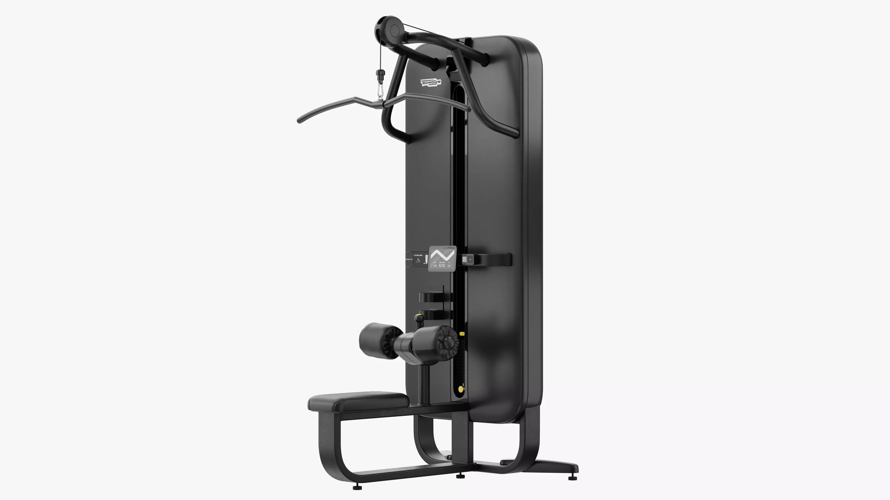 Technogym Artis Lat Machine 3D model_0