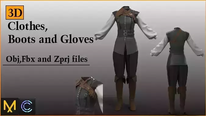 3d Cloth 3D model