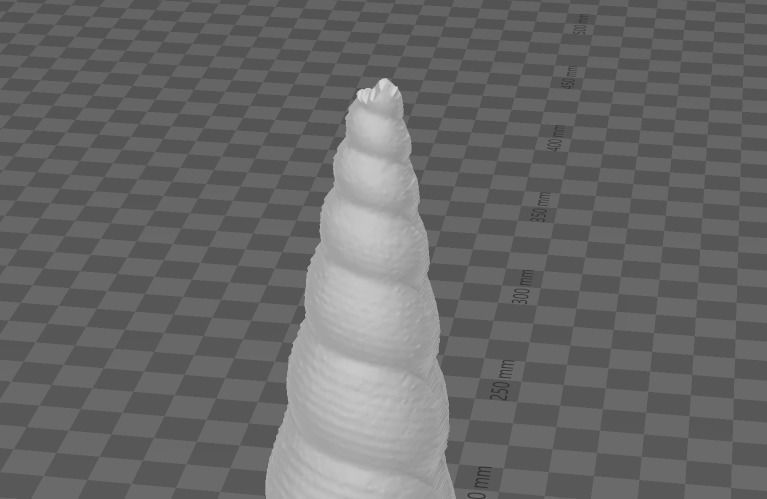 Unicorn horse horn Free 3D print model_3
